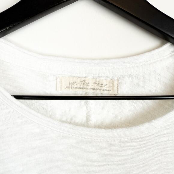 Free People We The Free Tee Shirt White - L - Picture 3 of 7